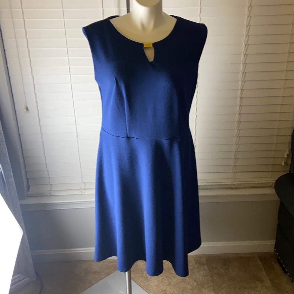 Royal Blue Sleeveless Dress